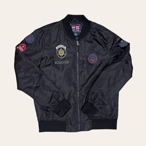 Vintage 1992 Phat Farm Airforce Bombet Jacket